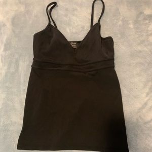 Zara ribbed black tank